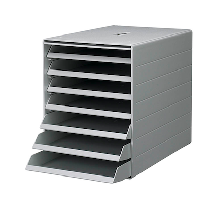 Artikelbild 5 für DURABLE Schubladenbox IDEALBOX PLUS grau 1712001050, DIN A4 mit 7 Schubladen, Artikelnummer 173695