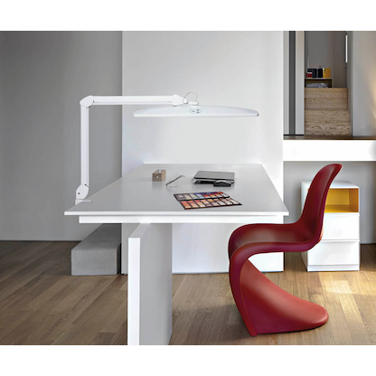 Artikelbild 2 für MAUL MAULexplore LED-Schreibtischlampe weiß 19 W mit Tischklemme, Artikelnummer 260556