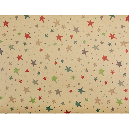 Artikelbild 2 für JUNG SCHÖNER VERPACKEN Geschenkpapier Festival Sterne mehrfarbig, 20,0 m, Artikelnummer 184562