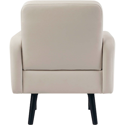 Artikelbild 4 für meet powered by PAPERFLOW Sessel LISBOA weiß schwarz Kunstleder, 1 St., Artikelnummer 851251