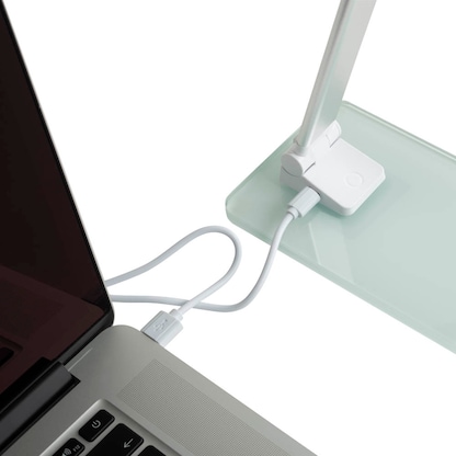 Artikelbild 6 für unilux POPY LED-Schreibtischlampe weiß/metallgrau 6 W, Artikelnummer 509756