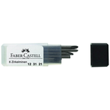 Artikelbild 1 für 6 FABER-CASTELL 123121 Zirkelminen H 2,0 mm, Artikelnummer 483800