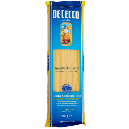 Artikelbild 4 für DE CECCO Spaghettini No. 11 500,0 g, Artikelnummer 179017
