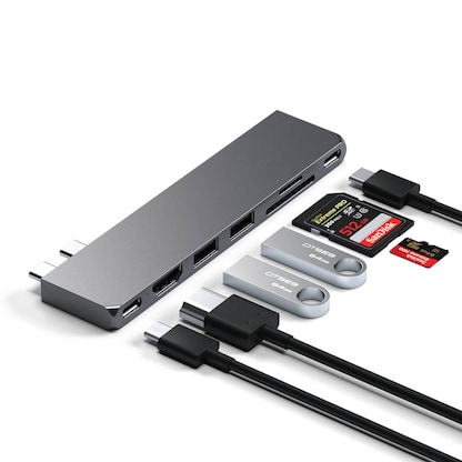 Artikelbild 4 für SATECHI Multiport-Adapter Slim, Artikelnummer 972374