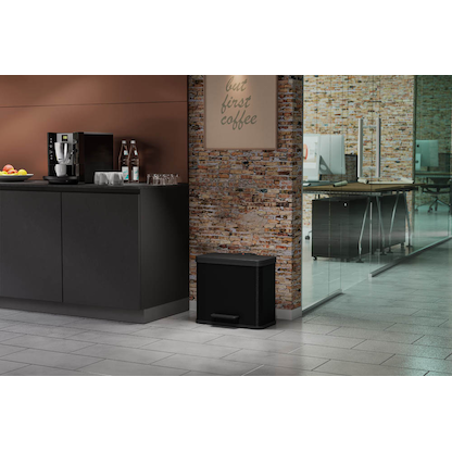 Artikelbild 5 für Hailo Öko Duo Plus L Mülleimer 17,0 + 9,0 l schwarz, Artikelnummer 485583