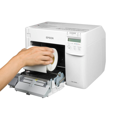 Artikelbild 5 für EPSON ColorWorks TM-C3500 Etikettendrucker weiß, Artikelnummer 479109