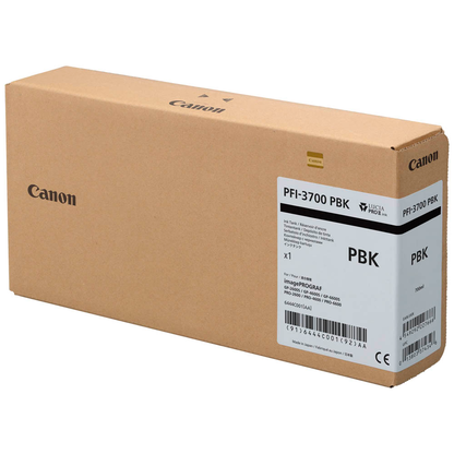 Artikelbild 2 für Canon PFI-3700 Foto schwarz Druckerpatrone, Artikelnummer 525259