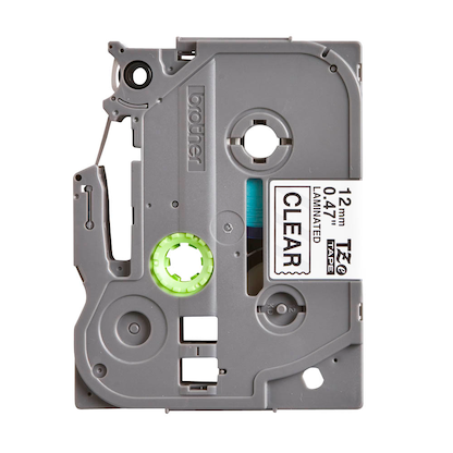 Artikelbild 3 für brother Schriftband TZe-131 TZE131, 12 mm schwarz auf transparent, Artikelnummer 653071