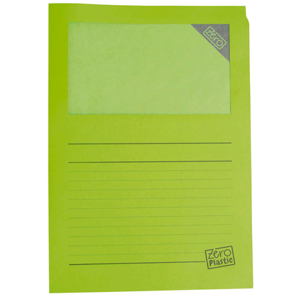 Artikelbild 5 für 50 ELCO Sichthüllen Öko Ordo Zero plastic DIN A4 farbsortiert glatt 120 g/qm, Artikelnummer 107257