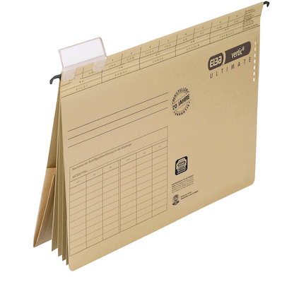 Artikelbild 3 für 5 ELBA Personalhefter vertic ULTIMATE Karton naturbraun 4 x kaufmännische Heftung, Artikelnummer 393934