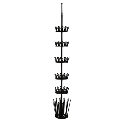 Artikelbild 22 für WENKO Teleskop-Schuhregal Achilles schwarz 30,0 x 30,0 x 100,0 - 300,0 cm, 1 St., Artikelnummer 817211