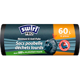 Artikelbild 1 für swirl® Schwerlastsäcke PROFI 1183 60,0 l schwarz, 12 St., Artikelnummer 338826