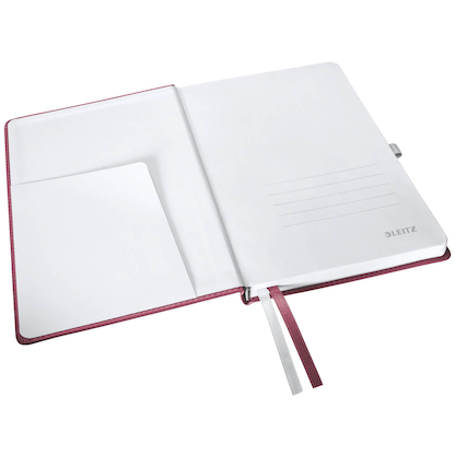 Artikelbild 5 für LEITZ Notizbuch Style DIN A5 kariert, granat rot Hardcover 160 Seiten, Artikelnummer 290054