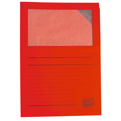 Artikelbild 4 für 50 ELCO Sichthüllen Öko Ordo Zero plastic DIN A4 farbsortiert glatt 120 g/qm, Artikelnummer 107257