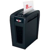 Artikelbild 1 für Rexel Secure X8-SL Aktenvernichter mit Partikelschnitt P-4, 4 x 40 mm, bis 8 Blatt, schwarz, Artikelnummer 437271