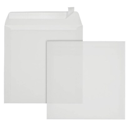 Artikelbild 12 für ÖKI Briefumschläge quadratisch ohne Fenster transparent haftklebend 50 St., Artikelnummer 972483