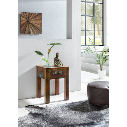 Artikelbild 8 für WOHNLING Nachttisch Massivholz braun 40,0 x 40,0 x 55,0 cm, Artikelnummer 905913