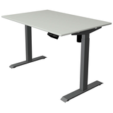 Artikelbild 1 für Kerkmann Move 1 elektrisch höhenverstellbarer Schreibtisch lichtgrau rechteckig, T-Fuß-Gestell grau 120,0 x 80,0 cm, Artikelnummer 488264