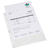Artikelbild 1 für 100 DURABLE Prospekthüllen DIN A4 transparent genarbt 0,06 mm, Artikelnummer 238915