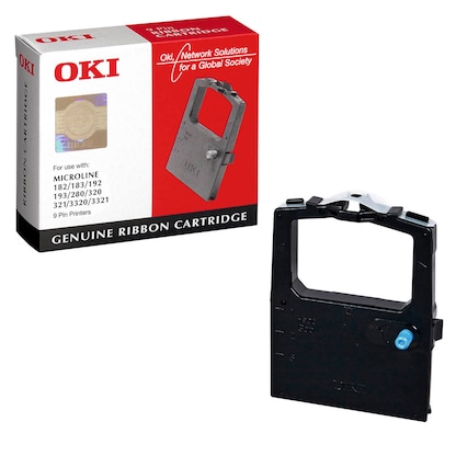 Artikelbild 4 für OKI 09002303 schwarz Farbband, 1 St., Artikelnummer 569905