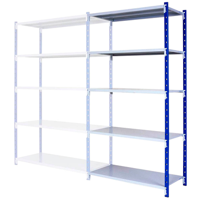 Artikelbild 13 für Manorga Anbau-Schwerlastregal ZA22605NST lichtgrau 125,0 x 60,0 x 200,0 cm, Artikelnummer 533935