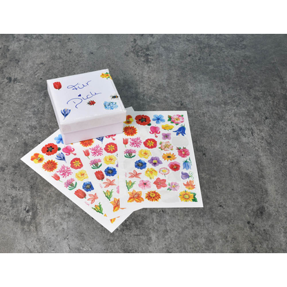 Artikelbild 4 für AVERY Zweckform Aufkleber 54304 Blumen, 114 Etiketten, Artikelnummer 287833