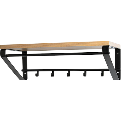 Artikelbild 7 für HAKU Möbel Wandgarderobe 13945 eiche Holz 5 Haken 70,0 x 23,0 cm, Artikelnummer 638431