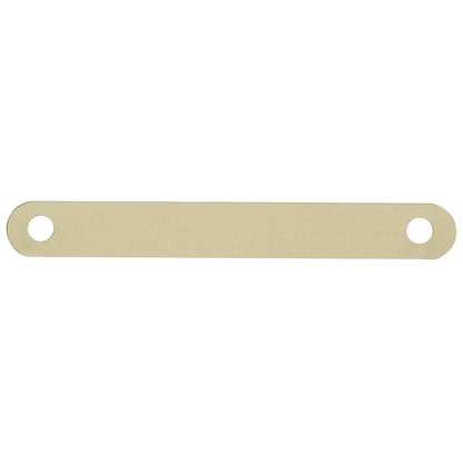 Artikelbild für 100 MOOG & LANGENSCHEIDT Deckleisten für Hefter messing, Artikelnummer 136303