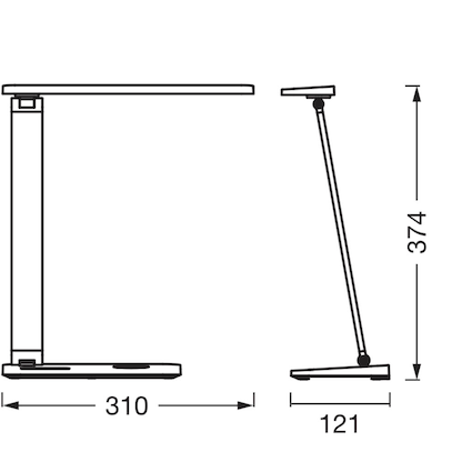 Artikelbild 3 für OSRAM Office Line Desk Banker Schreibtischlampe schwarz 7 W, Artikelnummer 709996