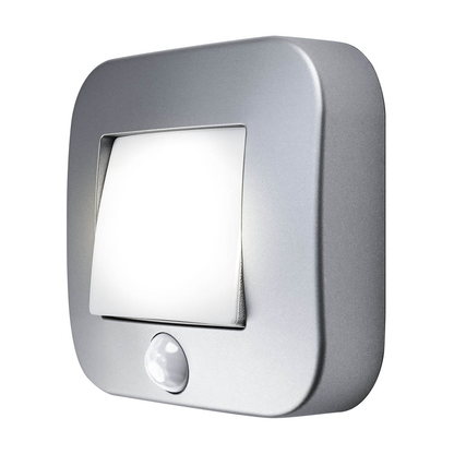 Artikelbild 23 für LEDVANCE LED-Außenleuchte mit Dämmerungssensor und Bewegungsmelder NIGHTLUX Hall, silber 0,25 W, Artikelnummer 916573