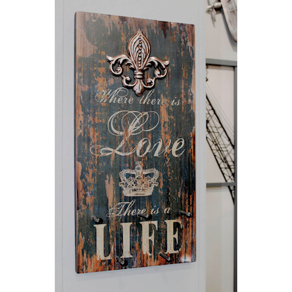 Artikelbild 2 für HAKU Möbel Wandgarderobe 89952 Motiv Holz 5 Haken 30,0 x 60,0 cm, Artikelnummer 553323