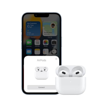 Artikelbild 7 für Apple AirPods MagSafe 3. Gen. In-Ear-Kopfhörer weiß, Artikelnummer 640191