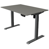 Artikelbild 1 für Kerkmann Move 1 elektrisch höhenverstellbarer Schreibtisch grafit rechteckig, T-Fuß-Gestell grau 120,0 x 80,0 cm, Artikelnummer 487977