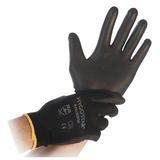 Artikelbild 1 für franz mensch unisex Arbeitshandschuhe Black Ace schwarz Größe L, 12 Paar, Artikelnummer 356903