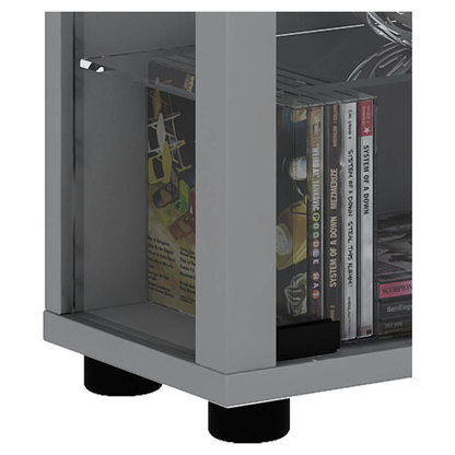 Artikelbild 2 für VCM my home Lumo Maxi Vitrine silber 8 Fachböden mit Beleuchtung, Artikelnummer 781031