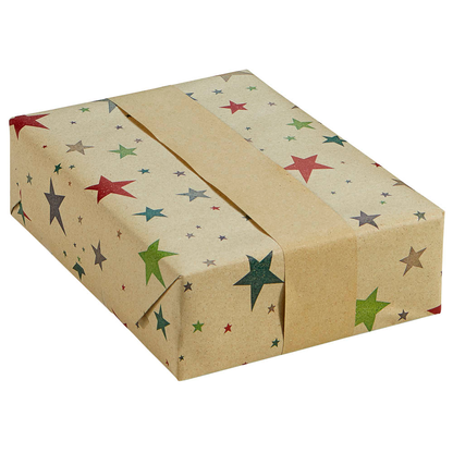 Artikelbild 4 für JUNG SCHÖNER VERPACKEN Geschenkpapier Festival Sterne mehrfarbig, 20,0 m, Artikelnummer 184562