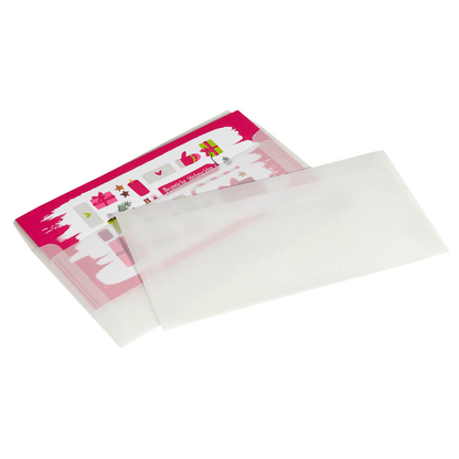Artikelbild 2 für ÖKI Briefumschläge DIN lang ohne Fenster transparent haftklebend 500 St., Artikelnummer 507357