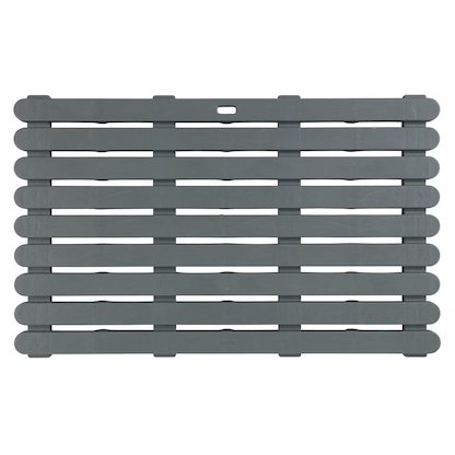 Artikelbild für WENKO Badematte grau 50,0 x 80,0 cm, Artikelnummer 810404