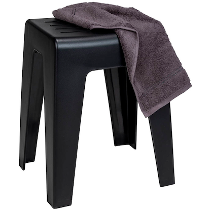 Artikelbild 2 für WENKO Badhocker Kumba 25156100 schwarz, Artikelnummer 809824