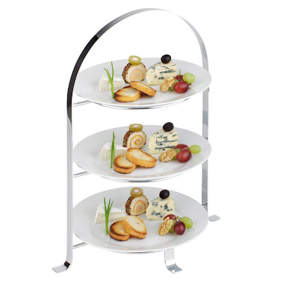 Artikelbild 2 für APS Servierständer silber 43,0 cm, Artikelnummer 197846