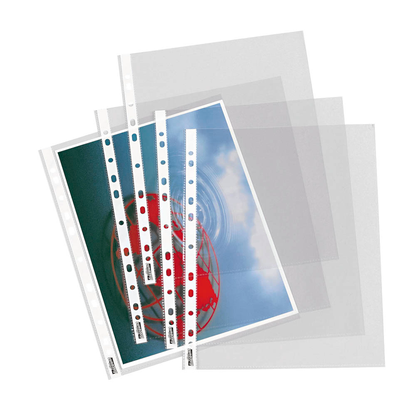 Artikelbild 4 für 100 office discount Prospekthüllen DIN A4 glasklar glatt 0,06 mm, Artikelnummer 187245