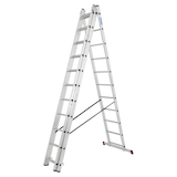 Artikelbild 1 für KRAUSE Vielzweckleiter CORDA silber 3x 11 Sprossen, H: 610,0 cm, Artikelnummer 665289