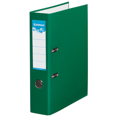 Artikelbild für DONAU Klassik Ordner grün Karton 7,5 cm DIN A4, Artikelnummer 183962
