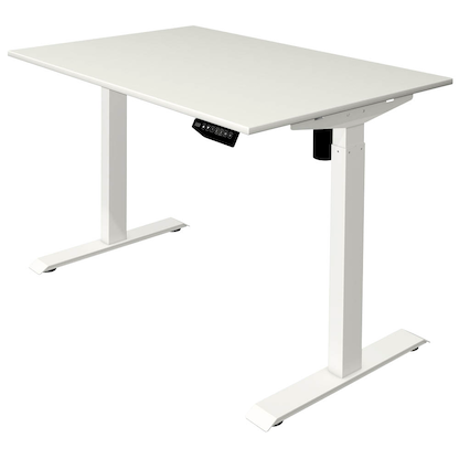 Artikelbild 4 für Kerkmann Move 1 elektrisch höhenverstellbarer Schreibtisch weiß rechteckig, T-Fuß-Gestell weiß 120,0 x 80,0 cm, Artikelnummer 852261