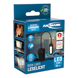 Artikelbild 1 für ANSMANN Book Light LED Buch-Leselampe schwarz, Artikelnummer 174119