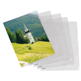 Artikelbild 1 für 100 office discount Sichthüllen DIN A4 transparent genarbt 0,09 mm, Artikelnummer 187252