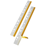 Artikelbild 1 für 50 VELOFLEX Heftstreifen, selbstklebend HEFTFIX® DIN A4 transparent Kunststoff, Artikelnummer 494617