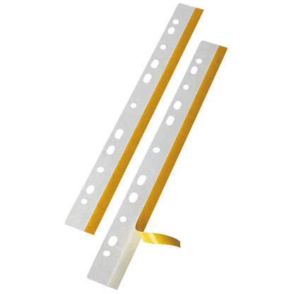 Artikelbild 14 für 50 VELOFLEX Heftstreifen, selbstklebend HEFTFIX® DIN A4 transparent Kunststoff, Artikelnummer 494617