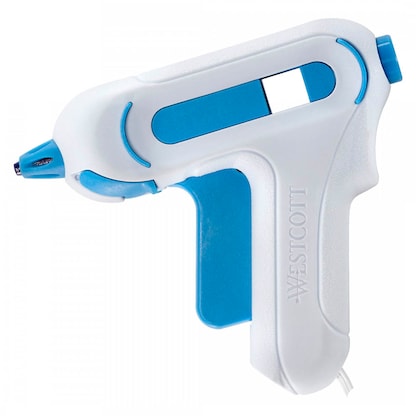 Artikelbild 2 für WESTCOTT mini Heißklebepistole weiß/blau, Artikelnummer 640021