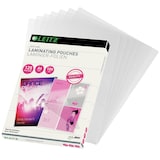 Artikelbild 1 für 100 LEITZ Laminierfolien glänzend für A4 125 micron, Artikelnummer 908152